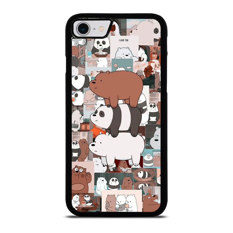 WE BARE BEARS COLLAGE iPhone SE 2022 Case Cover