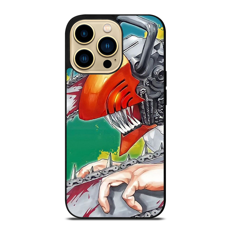 CHAINSAW MAN CARTOON DENJI iPhone 14 Pro Max Case Cover