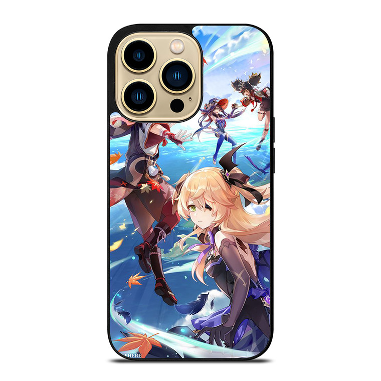 MOBILE GAME CHARACTERS GENSHIN IMPACT iPhone 14 Pro Max Case Cover