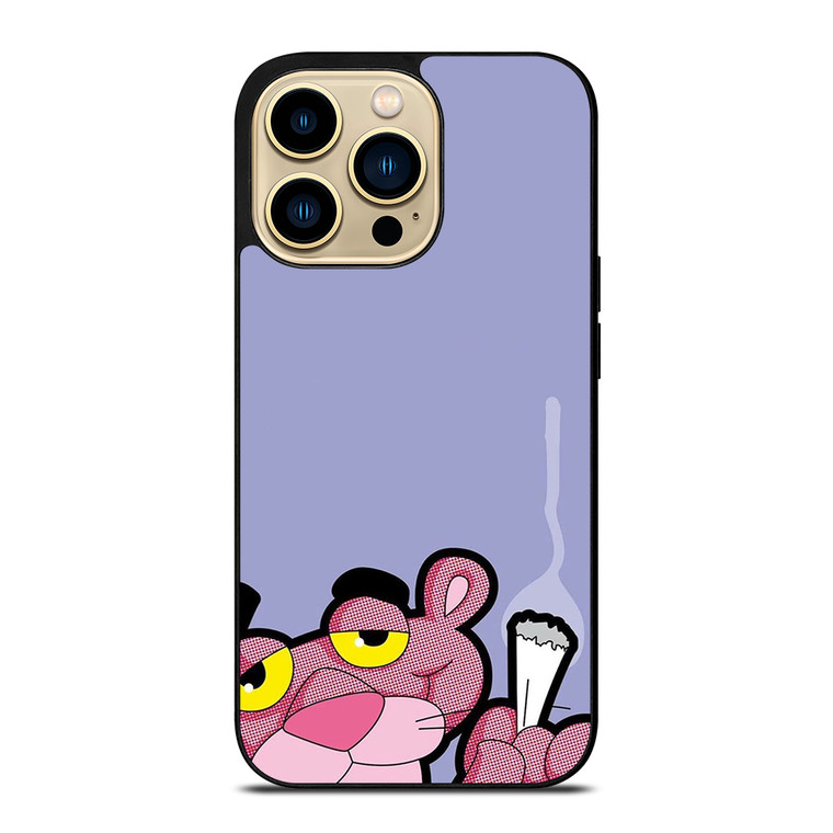 PINK PANTHER SMOKING iPhone 14 Pro Max Case Cover