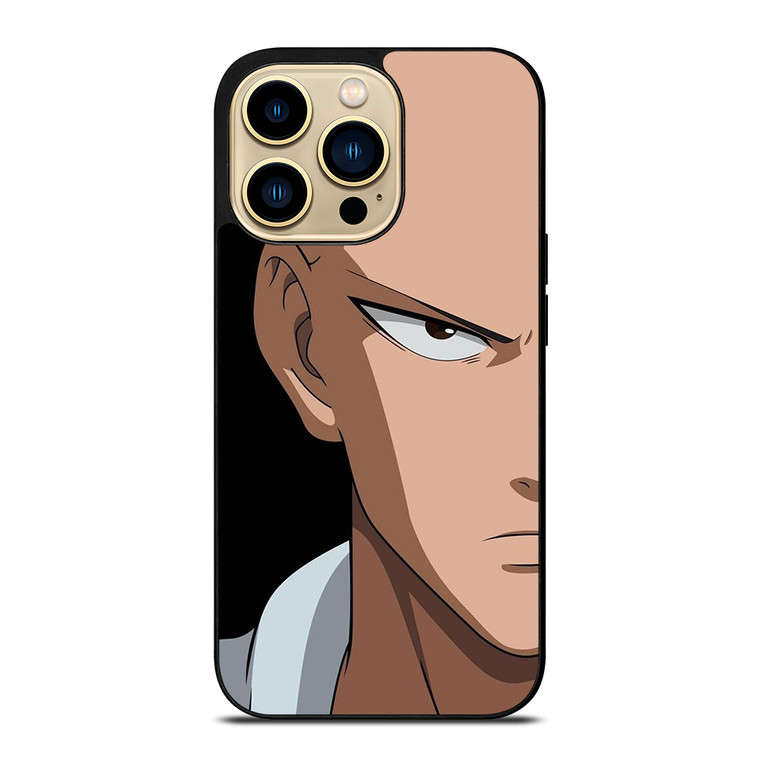 SAITAMA SERIOUS FACE ONE PUNCH MAN iPhone 14 Pro Max Case Cover