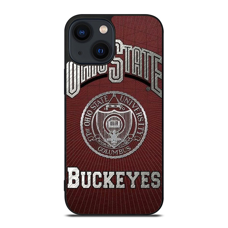 OHIE STATE BUCKEYES UNIVERSITY LOGO iPhone 14 Plus Case Cover