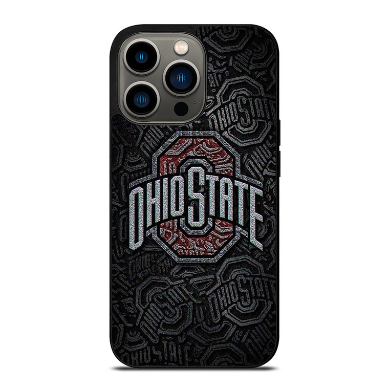 OHIE STATE BUCKEYES LOGO ART iPhone 13 Pro Case Cover