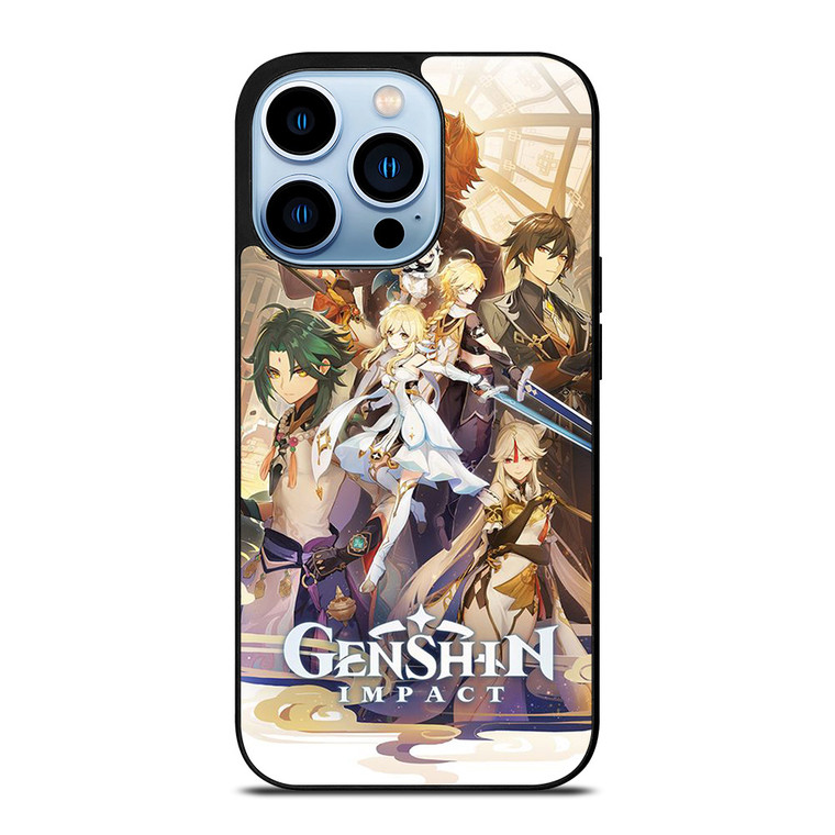 GENSHIN IMPACT GAME CHARACTERS iPhone 13 Pro Max Case Cover