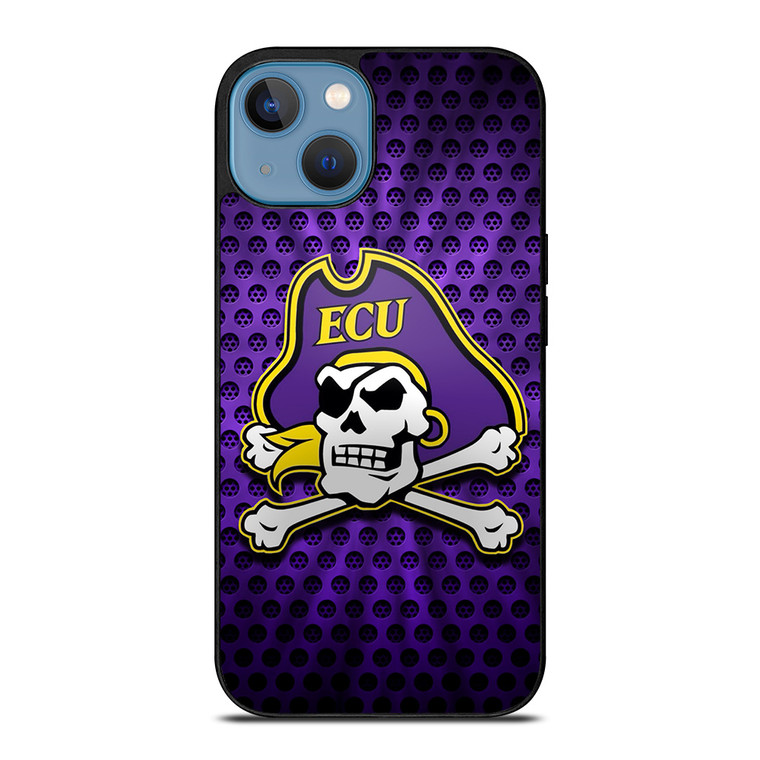 EAST CAROLINA PIRATES ECU UNIVERSITY FOOTBALL LOGO iPhone 13 Case Cover