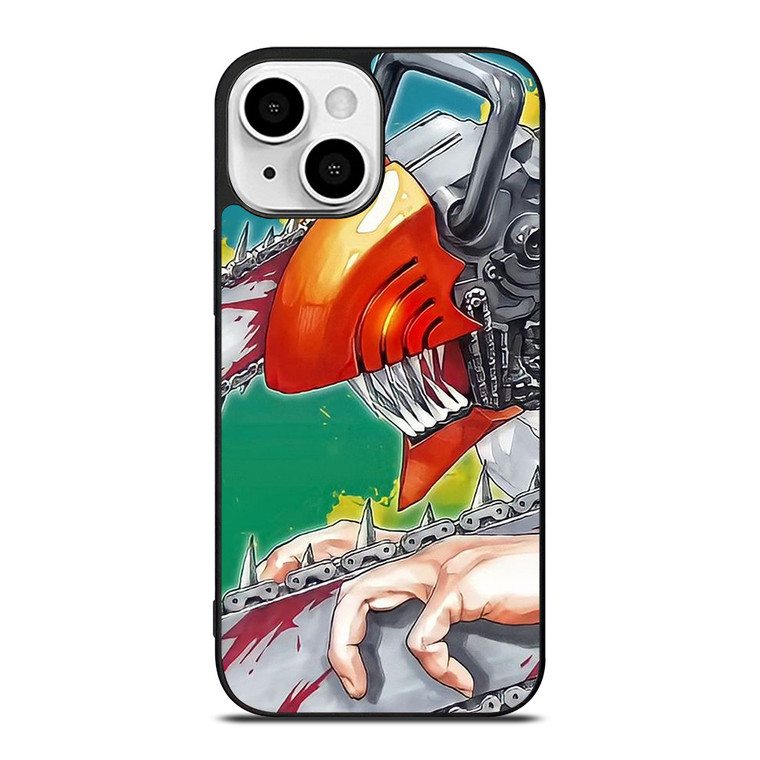 CHAINSAW MAN CARTOON DENJI iPhone 13 Mini Case Cover