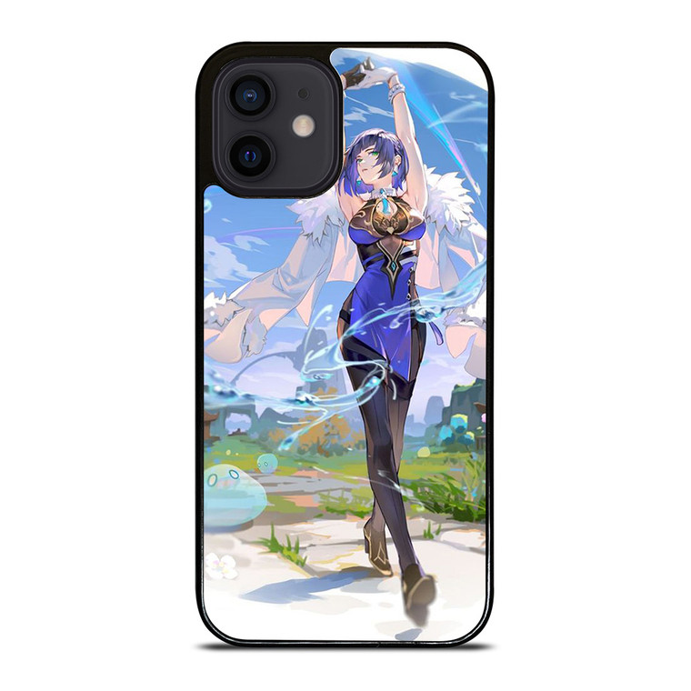 YELAN GENSHIN IMPACT GAME iPhone 12 Mini Case Cover