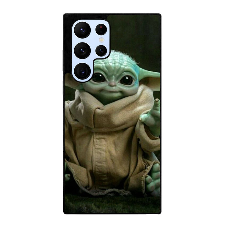 STAR WARS CUTE BABY YODA GROGU Samsung Galaxy S22 Ultra Case Cover