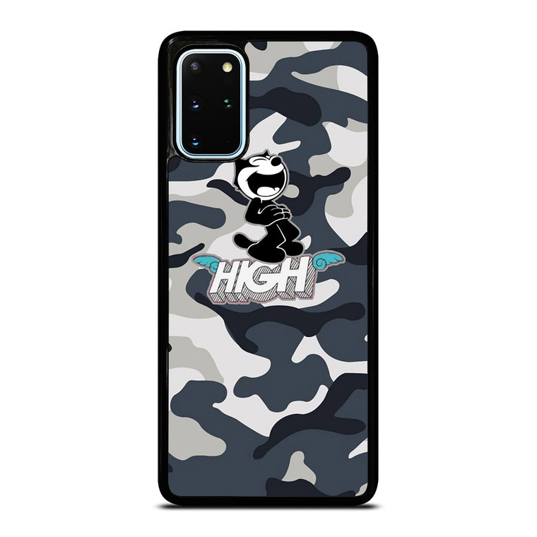 FELIX THE CAT HIGH CAMO Samsung Galaxy S20 Plus Case Cover