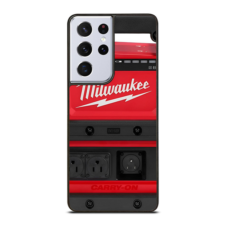 MILWAUKEE POWER STATION M18 Samsung Galaxy S21 Ultra Case Cover