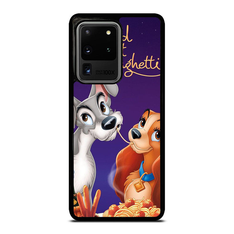 LADY AND THE TRAMP DISNEY SPAGHETTI Samsung Galaxy S20 Ultra Case Cover