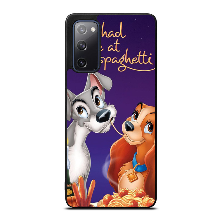 LADY AND THE TRAMP DISNEY SPAGHETTI Samsung Galaxy S20 FE Case Cover
