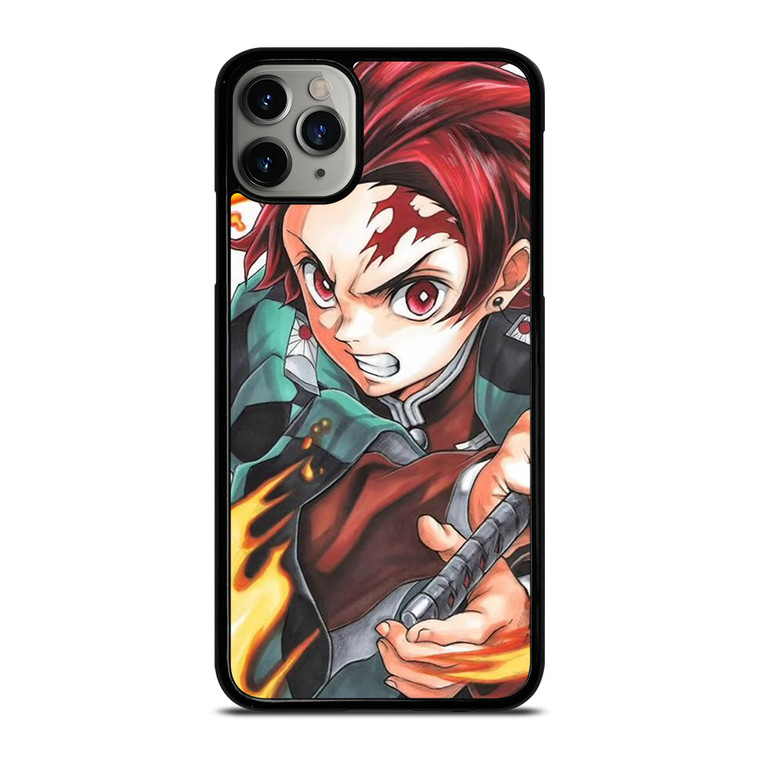 TANJIRO KAMADO DEMON SLAYER ANIME CARTOON iPhone 11 Pro Max Case Cover