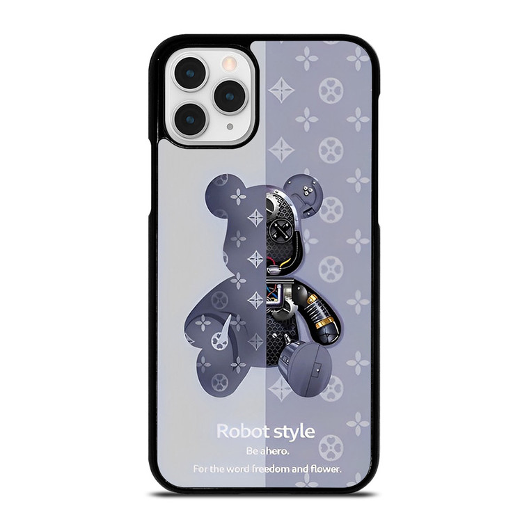 BEAR BRICK KAWS ROBOT STYLE iPhone 11 Pro Case Cover