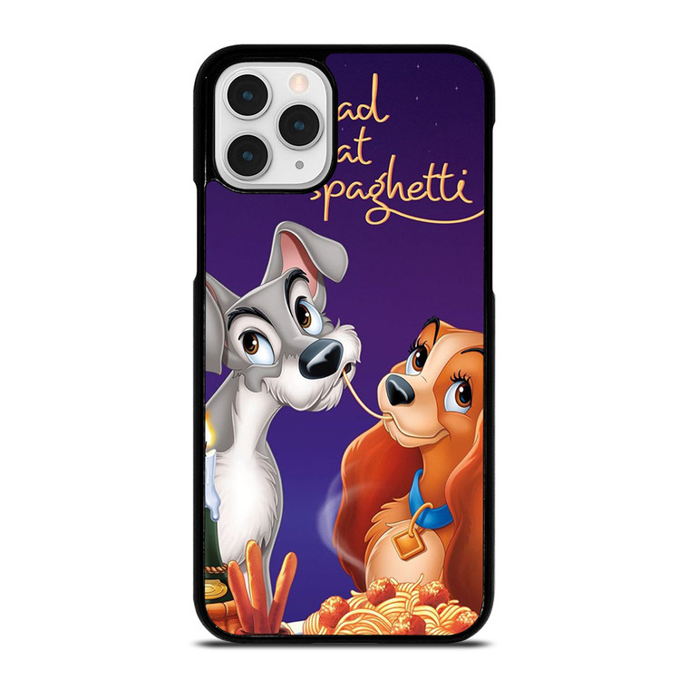 LADY AND THE TRAMP DISNEY SPAGHETTI iPhone 11 Pro Case Cover