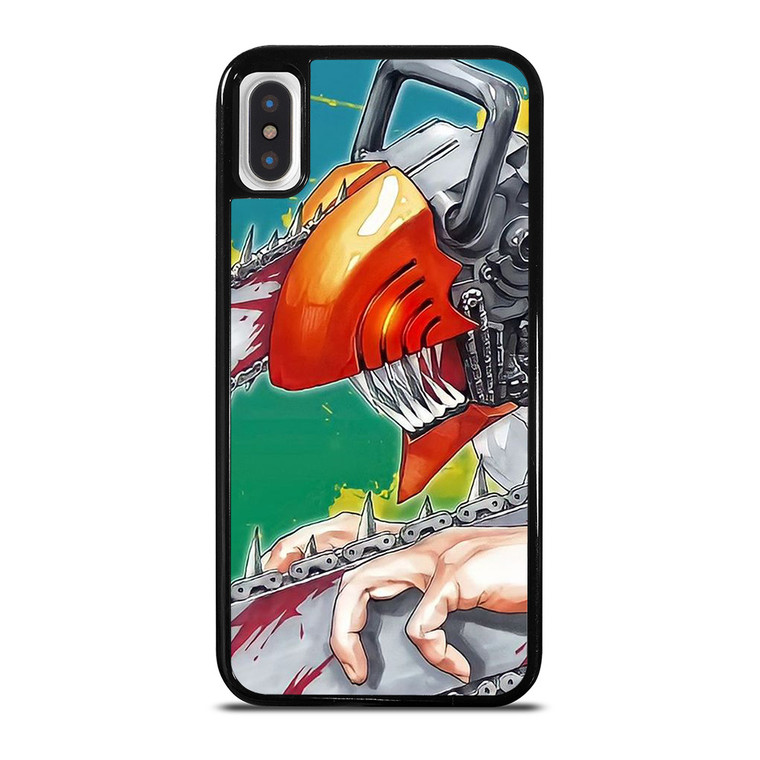 CHAINSAW MAN CARTOON DENJI iPhone X / XS Case Cover