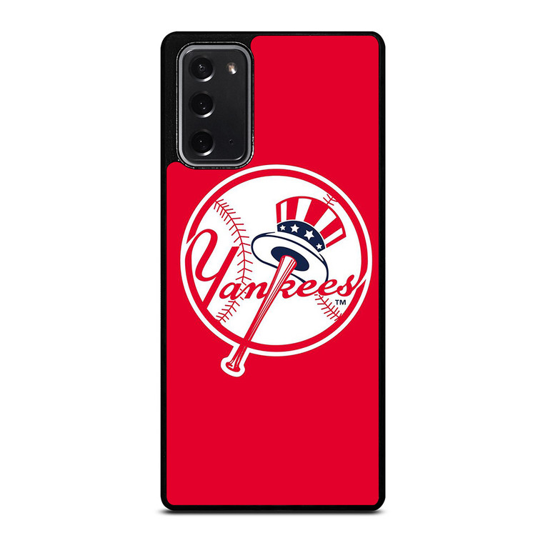 NEW YORK YANKEES BASEBALL CLUB LOGO RED Samsung Galaxy Note 20 Case Cover