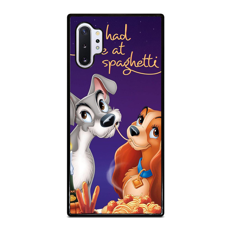 LADY AND THE TRAMP DISNEY SPAGHETTI Samsung Galaxy Note 10 Plus Case Cover