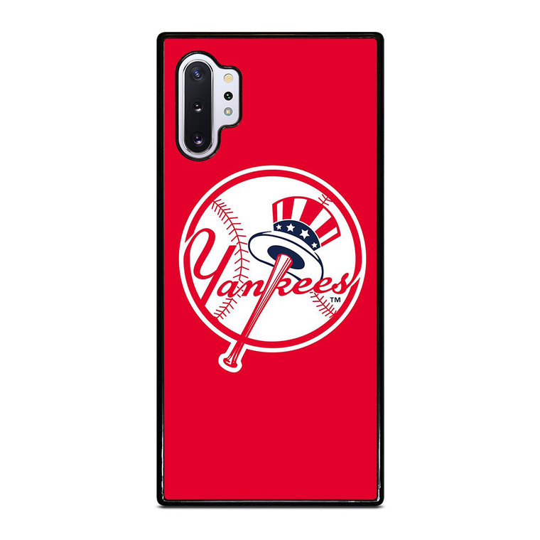 NEW YORK YANKEES BASEBALL CLUB LOGO RED Samsung Galaxy Note 10 Plus Case Cover