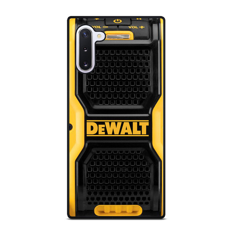 DEWALT SPEAKER BLUETOOTH Samsung Galaxy Note 10 Case Cover