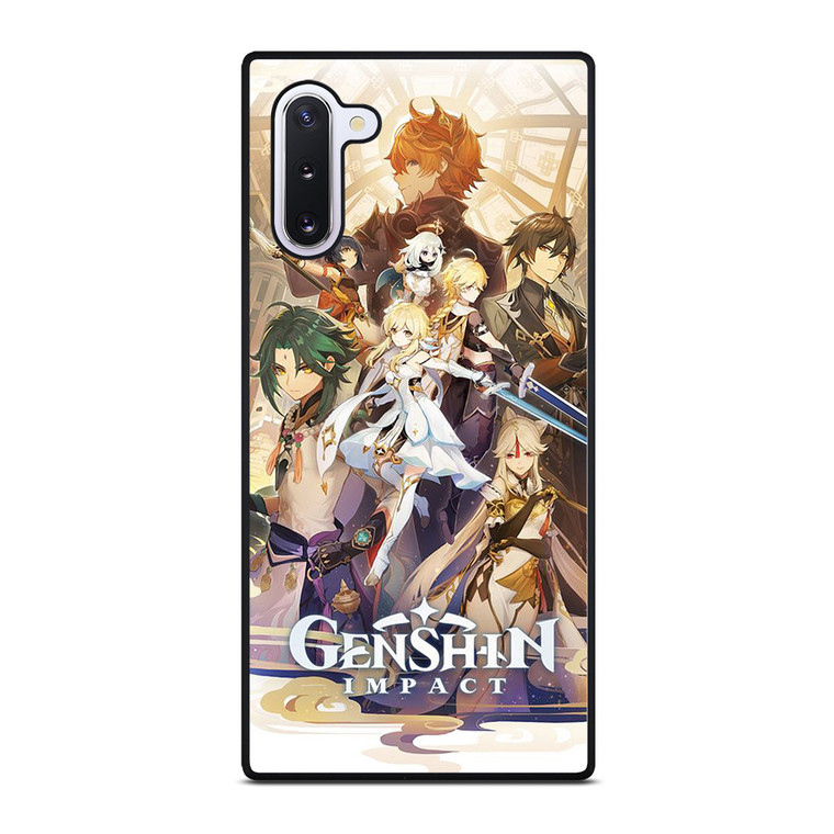 GENSHIN IMPACT GAME CHARACTERS Samsung Galaxy Note 10 Case Cover