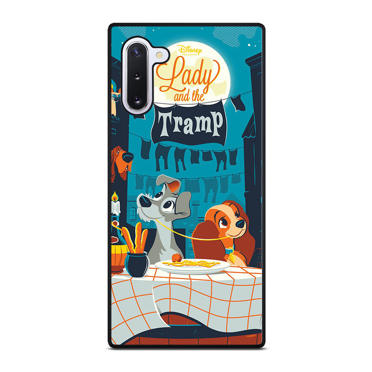 LADY AND THE TRAMP DISNEY CARTOON Samsung Galaxy Note 10 Case Cover