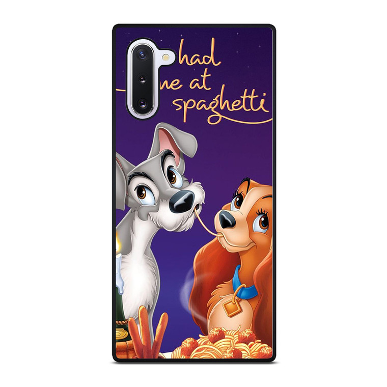 LADY AND THE TRAMP DISNEY SPAGHETTI Samsung Galaxy Note 10 Case Cover