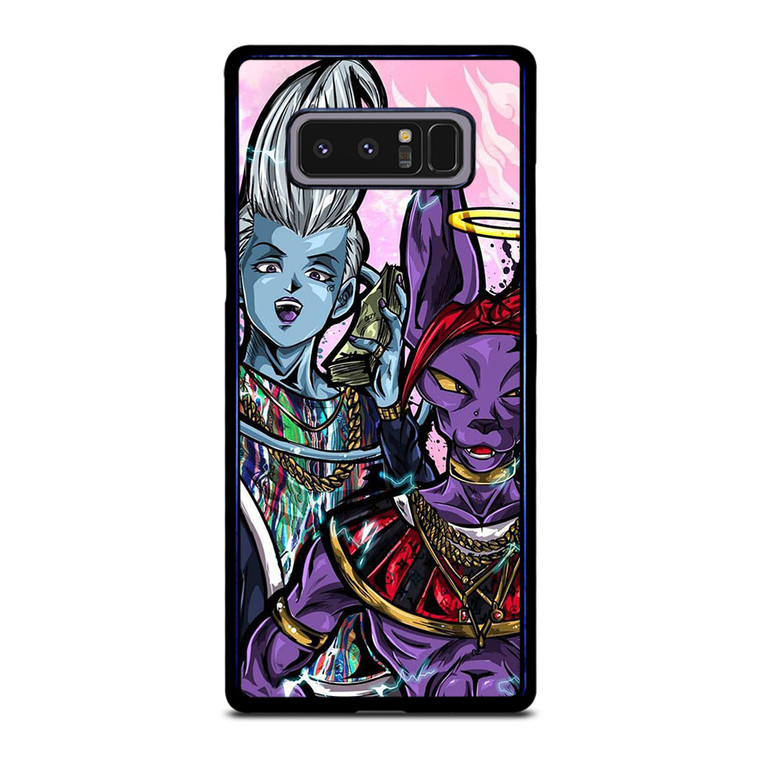 DRAGON BALL SUPER WHIS AND BEERUS STYLE Samsung Galaxy Note 8 Case Cover