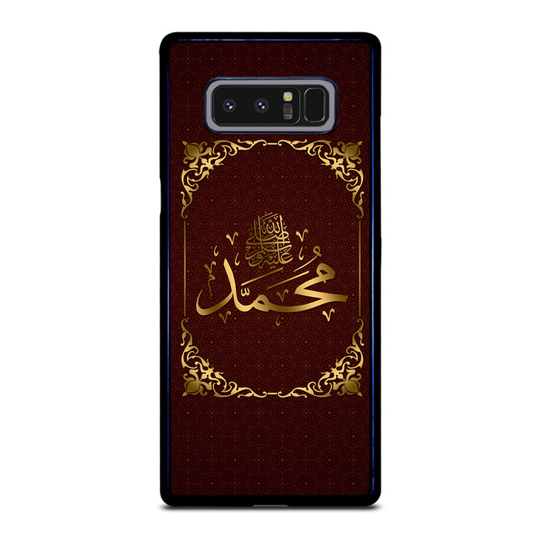 MUHAMMAD ARABIC CALLIGRAPHY Samsung Galaxy Note 8 Case Cover