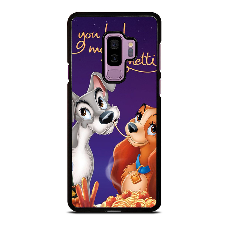 LADY AND THE TRAMP DISNEY SPAGHETTI Samsung Galaxy S9 Plus Case Cover