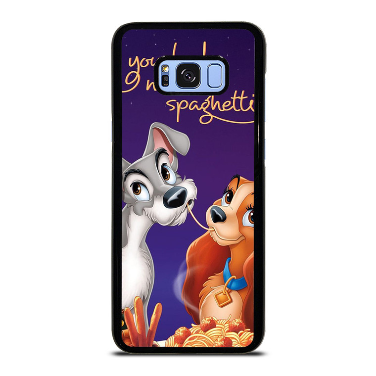 LADY AND THE TRAMP DISNEY SPAGHETTI Samsung Galaxy S8 Plus Case Cover