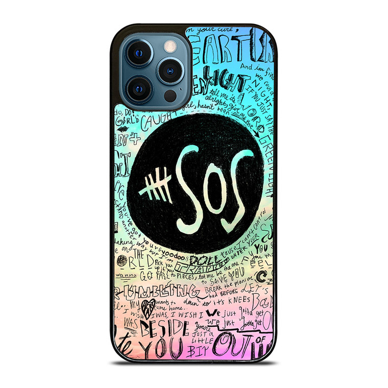 5 SECONDS OF SUMMER 3 5SOS iPhone 12 Pro Case Cover