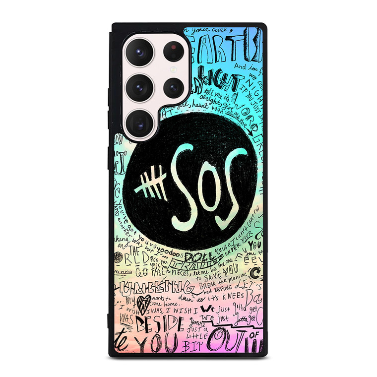 5 SECONDS OF SUMMER 3 5SOS Samsung Galaxy S23 Ultra Case Cover