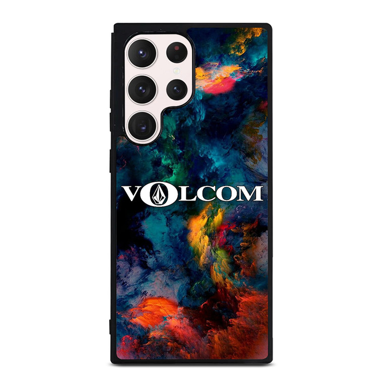 COLORFUL LOGO VOLCOM Samsung Galaxy S23 Ultra Case Cover