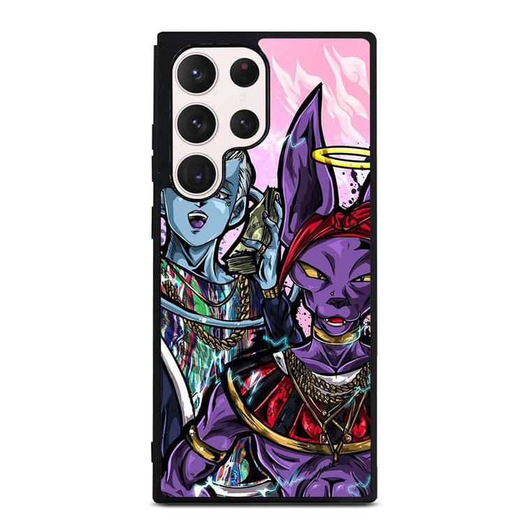 DRAGON BALL SUPER WHIS AND BEERUS STYLE Samsung Galaxy S23 Ultra Case Cover