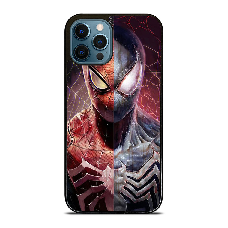 AMAZING SPIDERMAN RED AND BLACK iPhone 12 Pro Max Case Cover