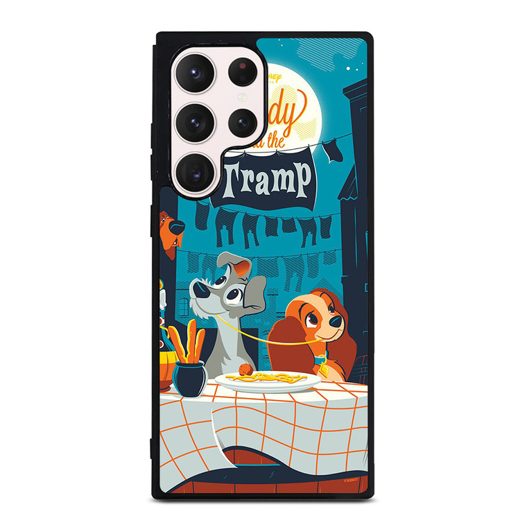LADY AND THE TRAMP DISNEY CARTOON Samsung Galaxy S23 Ultra Case Cover