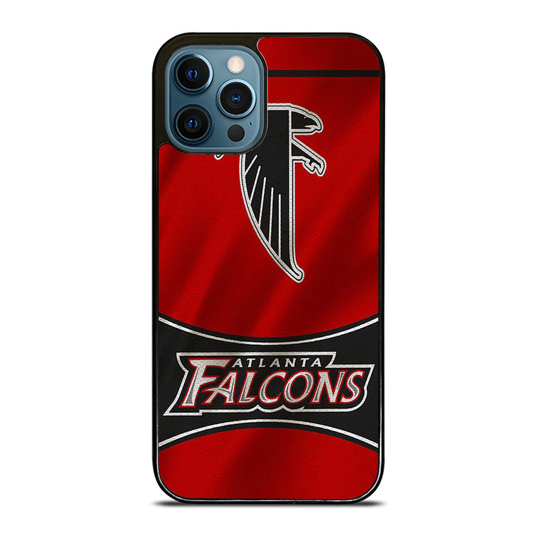 ATLANTA FALCONS NFL FLAG iPhone 12 Pro Case Cover