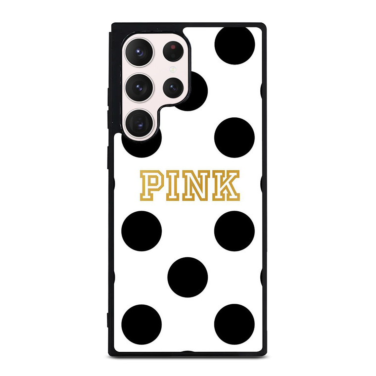 VICTORIA S SECRET PINK POLKADOTS Samsung Galaxy S23 Ultra Case Cover