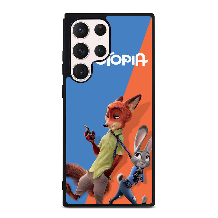 ZOOTOPIA NICK AND JUDY DISNEY Samsung Galaxy S23 Ultra Case Cover