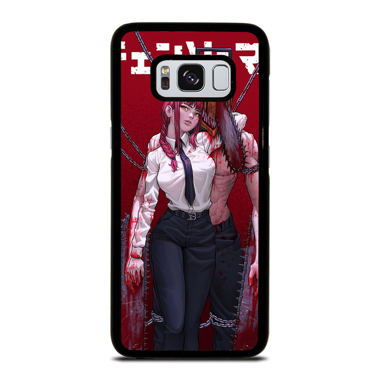 CHAINSAW MAN MANGA MAKIMA DENJI Samsung Galaxy S8 Case Cover