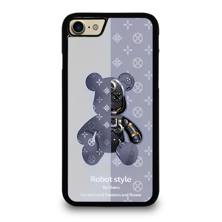 BEAR BRICK KAWS ROBOT STYLE iPhone 7 Case Cover