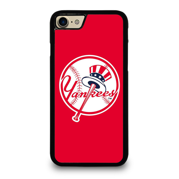 NEW YORK YANKEES BASEBALL CLUB LOGO RED iPhone 7 Case Cover