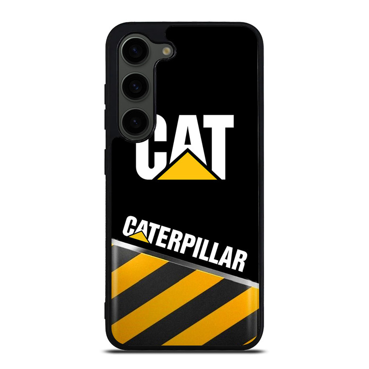 CAT CATERPILLAR STRIPE LOGO Samsung Galaxy S23 Plus Case Cover