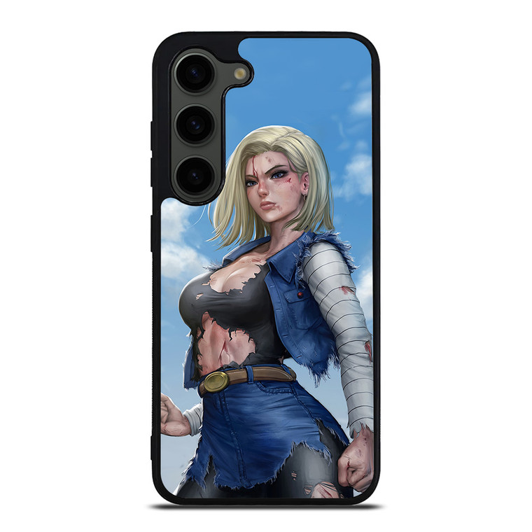 DRAGON BALL ANDROID 18 Samsung Galaxy S23 Plus Case Cover