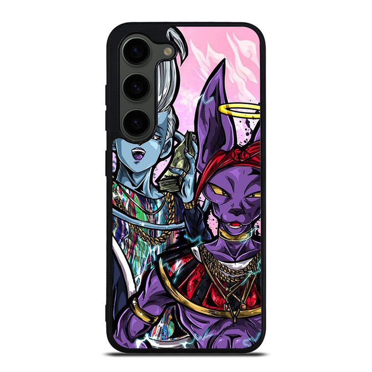 DRAGON BALL SUPER WHIS AND BEERUS STYLE Samsung Galaxy S23 Plus Case Cover