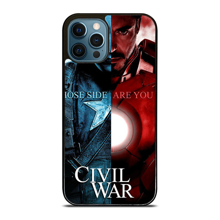 CIVIL WAR 2 Marvel Avengers iPhone 12 Pro Case Cover