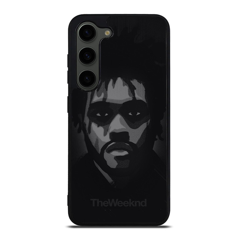 THE WEEKND FACE WHITE BLACK Samsung Galaxy S23 Plus Case Cover