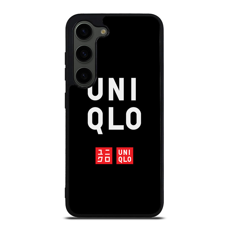 UNIQLO LOGO BLACK 2 Samsung Galaxy S23 Plus Case Cover