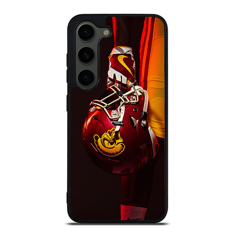 USC TROJANS FOOTBALL HELMET Samsung Galaxy S23 Plus Case Cover